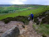 Last hill of the ride, Ainthorpe Rigg. 27th May 2010