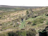 Chris brings up the rear, Urra Moor, 2nd April 2009