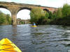 Yarm Viaduct,  River Tees, 20th October 2008