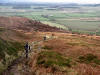 Descending Little Roseberry. 14th january 2008