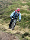 Descending Little Roseberry. 14th january 2008