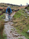 Escape route, Medd Crag descent. 21st January 2008