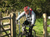 On the track from Bank Foot Farm, 6th October 2008