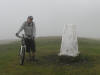 On the summit of Winder, 17th October 2008