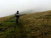 Ascending The Calf, Howgills, 17th October 2008