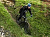 Playing in the bomb hole, Hambledon Drove Road, 30th October 2008