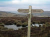 On the rail track to Bloworth Crossing. 29th December 2008