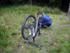 Emergency brake repairs. Low Wood, Hawnby, 12th October 2009