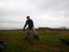 Welcome rest after reaching Captain Cooks Monument, Easby Moor, 19th October 2009