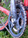 Chain following 17 miles of mud and sand