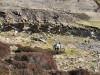 Vertical descent, (note bike at bottom) Gunnerside Gill, Swaledale, 3rd April 2008