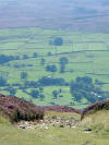 The top of Fremington Edge 24th August