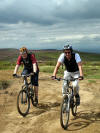 At the top of Bob's sweary bank, Whorlton Moor. 7th August 2008