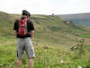 Isn't the grass wet enough this year? Rosedale railway track 15th August 2008