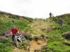 Descending Medd Crag.  22nd August 2008