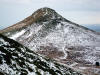 You can tell the day people are off. Roseberry Topping. 31st December 2009