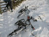 Even the bikes need a rest. 5th January 2009