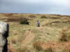 Cold Moor descent, 10th March 2009