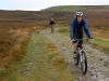 Getting wet on the Fore Gill Gate bridleway, 9th October 2007