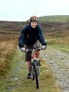 Getting wet on the Fore Gill Gate bridleway, 9th October 2007