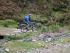 Crossing Browna Gill, 11th October 2007