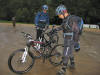 Look twins. Bike that is. Dalby Forest. 30th September 2008