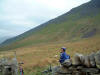 At the head of the Glenderaterra Valley
