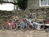 Same bikes: different cafe.