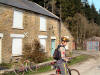 Simon refusing to pass a satellite dish despite the house being derelict.