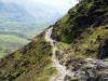 The bridleway above Lonscale Crags