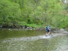 The ford at Little Langdale, harder than it looks