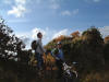 Cliff Rigg Quarry, Bob looking a little gay.