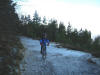 A rare shot of Bob with both feet on his pedals - Broughton Plantation