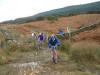 Muddy conditions on Roseberry Common