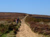 Going back up Percy Cross Rigg