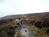 On the singletrack above Fryupdale