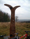 National Cycle Route marker post